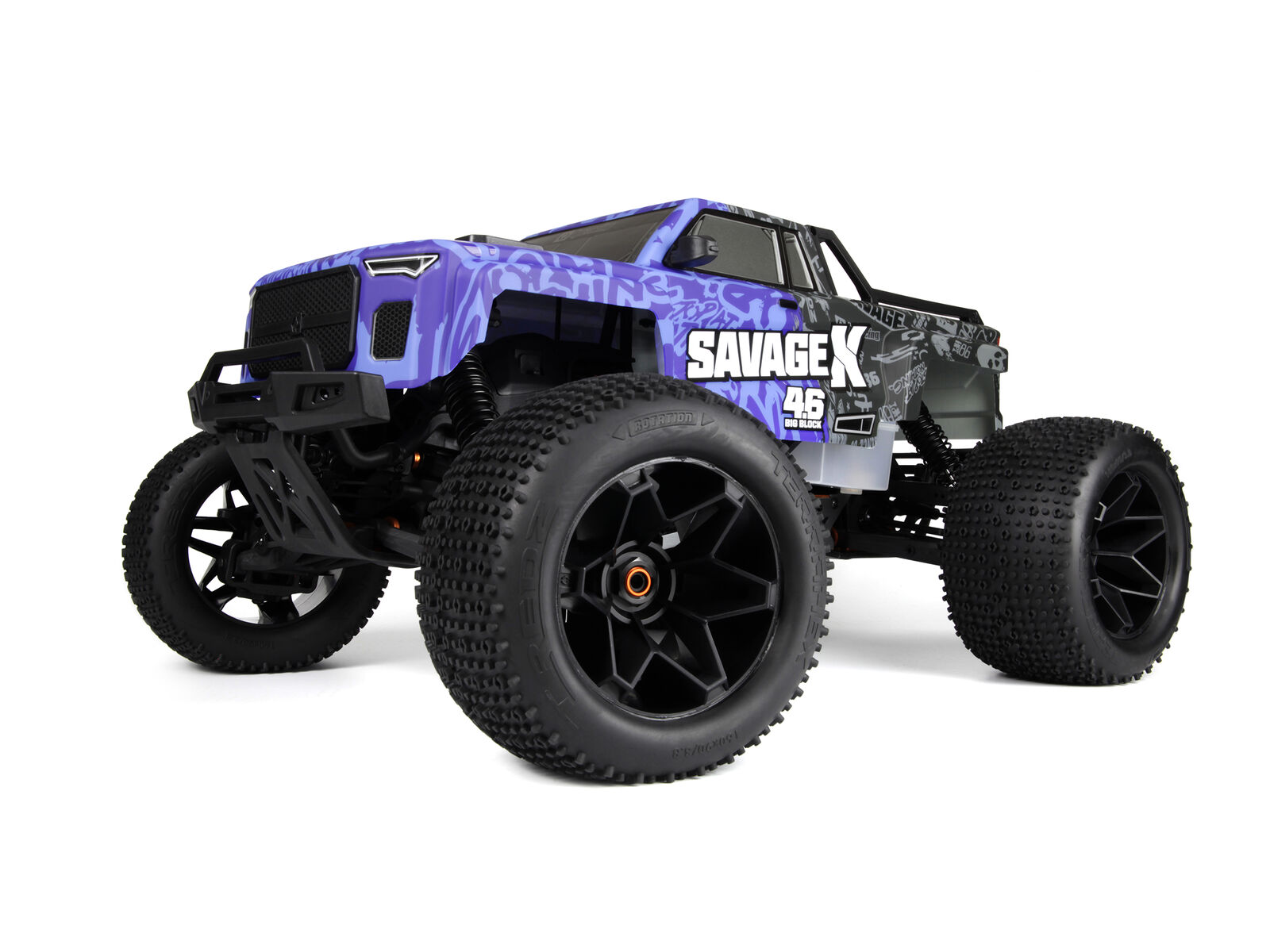 HPI 1/8 Savage X 4.6 GT-6 - Blue Nitro Monster Truck rtr